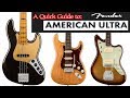 Understanding the new 2019 fender ultra lineup  american elite vs american ultra