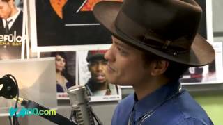 Details Bruno Mars interview with Z100 News
