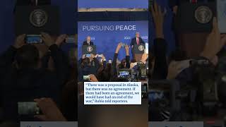Rubio Denies Russian Claims of Ukraine Peace Agreement at Alaska Summit