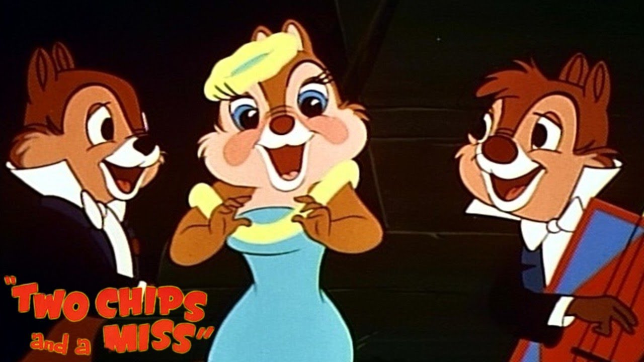 Two Chips and a Miss 1952 Disney Chip and Dale Cartoon Short Film