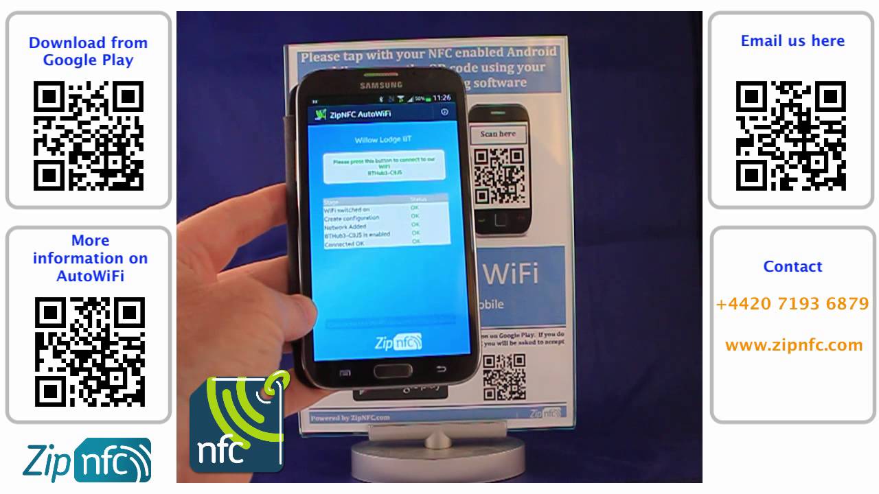 ZipNFC AutoWiFi - so simple