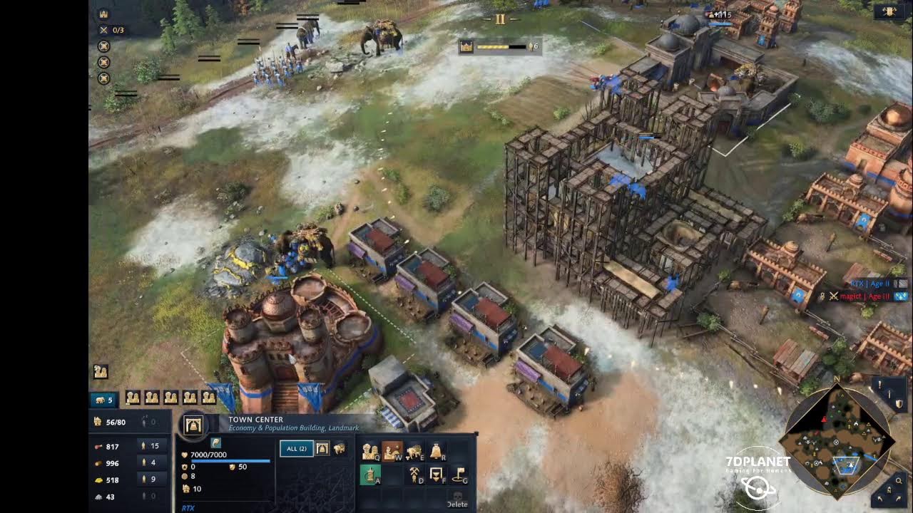 Age Of Empires IV 1v1 Ranked Battle Match