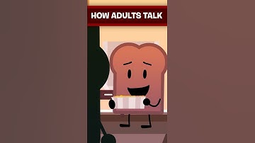 How Adults Talk vs How Kids Talk #objectshows