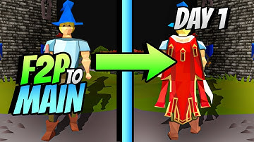 F2P TO MAIN | Day 1 Tutorial Island & Completing Quests! OSRS ASMR (NO COMMENTARY) w/Rain