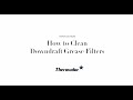 How to Clean Thermador Downdraft Ventilation Grease Filters