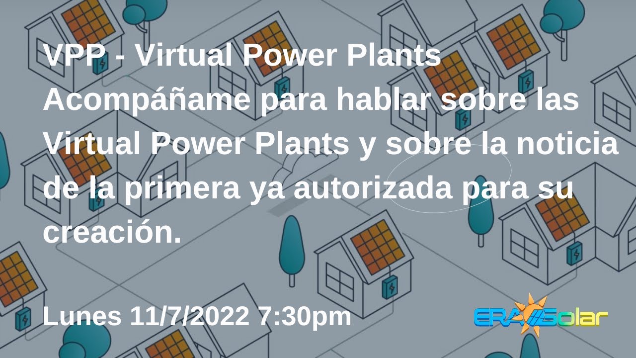 Virtual Power Plants - Qué son y cómo ayudarían en PR? - YouTube