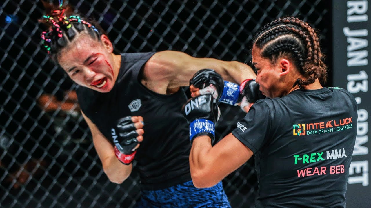 Womens MMA Firefight 👊 Denice Zamboanga vs