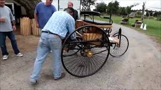 فخر الصناعة الألمانية اول سيارة مرسيدس بنز موديل 1886