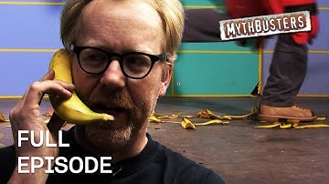 Slipping On A Banana Skin! | MythBusters | Season 5 Episode 15 | Full Episode