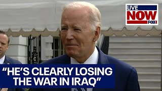 Confused Biden: Claims Russia is at war with Iraq | LiveNOW from FOX