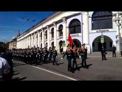 Иностранные полки на Красной площади