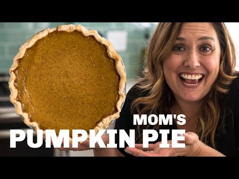 Pumpkin Pie - my Mom's BEST recipe!