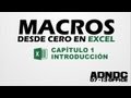 Macros Excel, Cap. 1 Introducción, para que sirve, nuestra primera Macro @ADNDC @adanjp