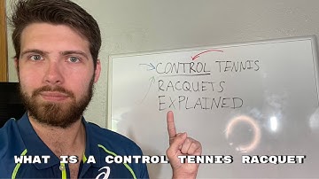What is a control tennis racket?