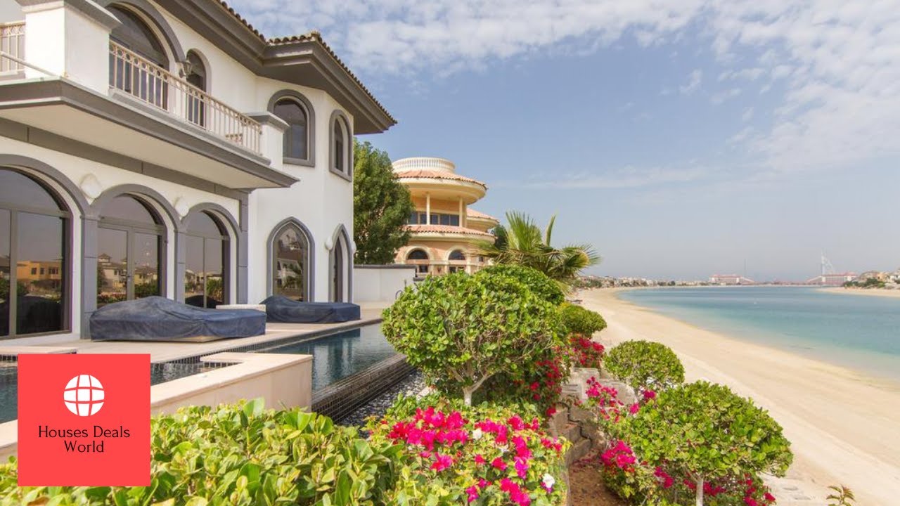 Dubai Mega Mansion Palm Jumeirah Island Villa YouTube