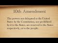 10th Amendment - Easy Memorization