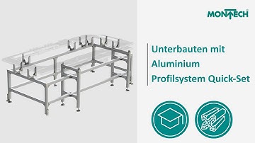 Montech - Substructures with Profile System Quick-Set