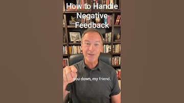 How to Handle Negative Feedback #christianteaching #criticism