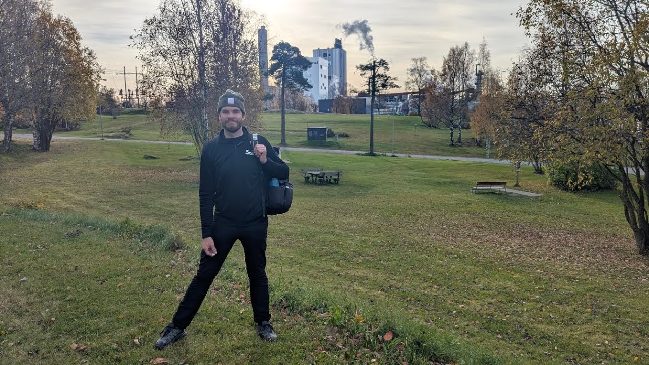 Anton Lindh - Husum Discgolf Bana 