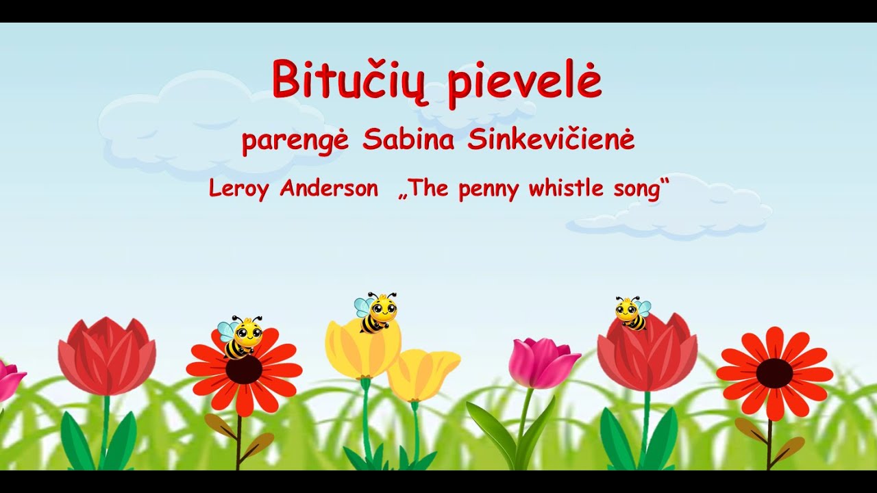 Ritmo žaidimas - BITUČIŲ PIEVELĖ