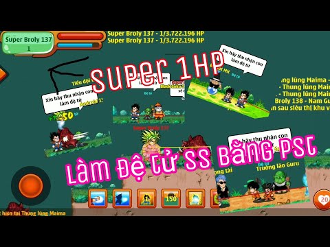 Ngọc Rồng Online – Làm Đệ Tử Sơ Sinh Bằng PST Tại Sv9 | Phần 1