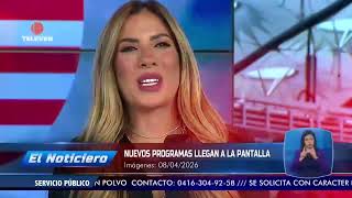 New programs arrive on Televen's screen – The Midday News broadcast 08/04/26