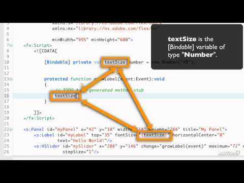 Flash Builder 101: Intro to Flash Builder - 18. Wiring the Logic and Running the Application