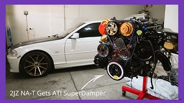 2JZ BMW Swap Build Ep. 9 - ATI Super Damper Install