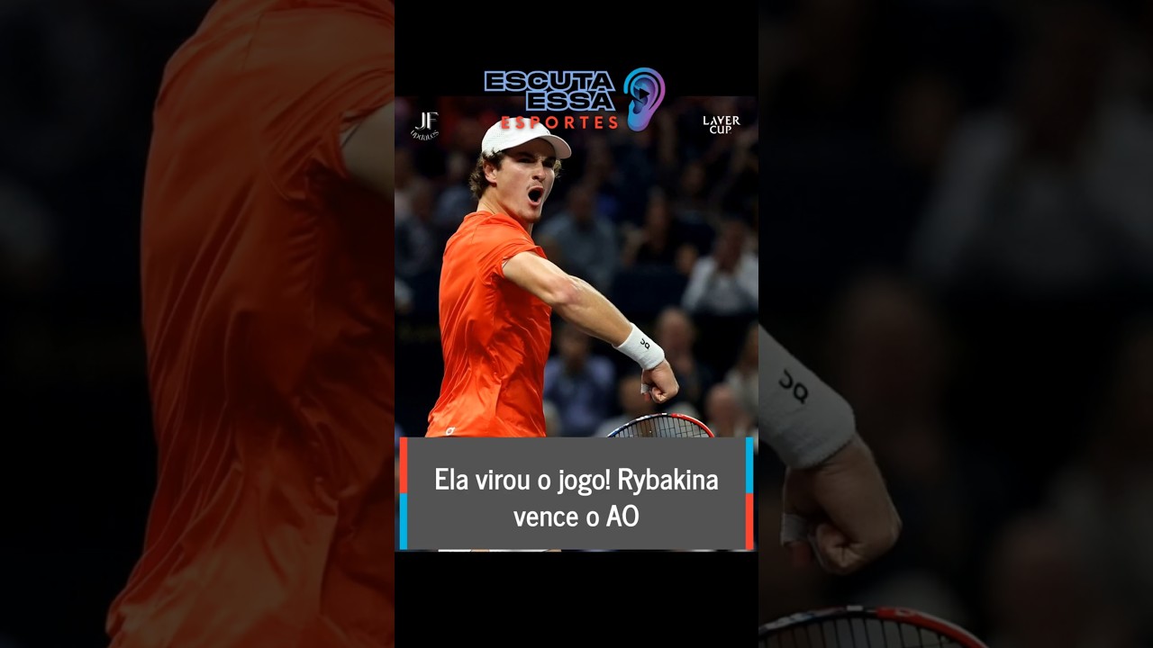 Ela virou o jogo! Rybakina vence o AO