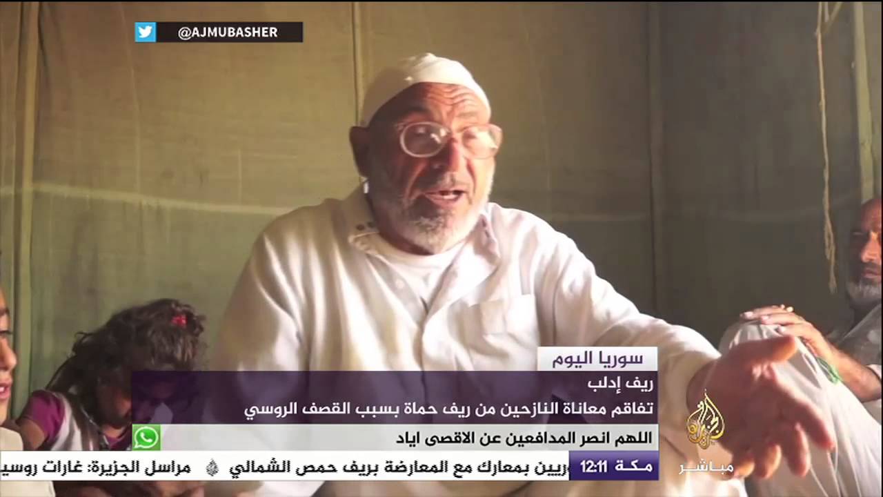 تفاقم معاناة النازحين من ريف حماة بسبب القصف الروسي