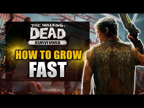 FASTEST GROWTH The Walking Dead Survivors GUIDE How UPGRADE Your CITY EFFICIENTLY 