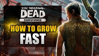 FASTEST GROWTH! The Walking Dead: Survivors | GUIDE: How UPGRADE Your CITY EFFICIENTLY! screenshot 4