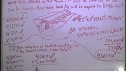 Wastewater Collection Math Problem #52   Sewergeek