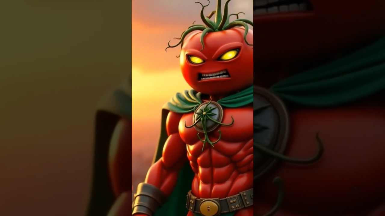 Tomato Man: Discover the Superhero Who Saves the Day with Veggies