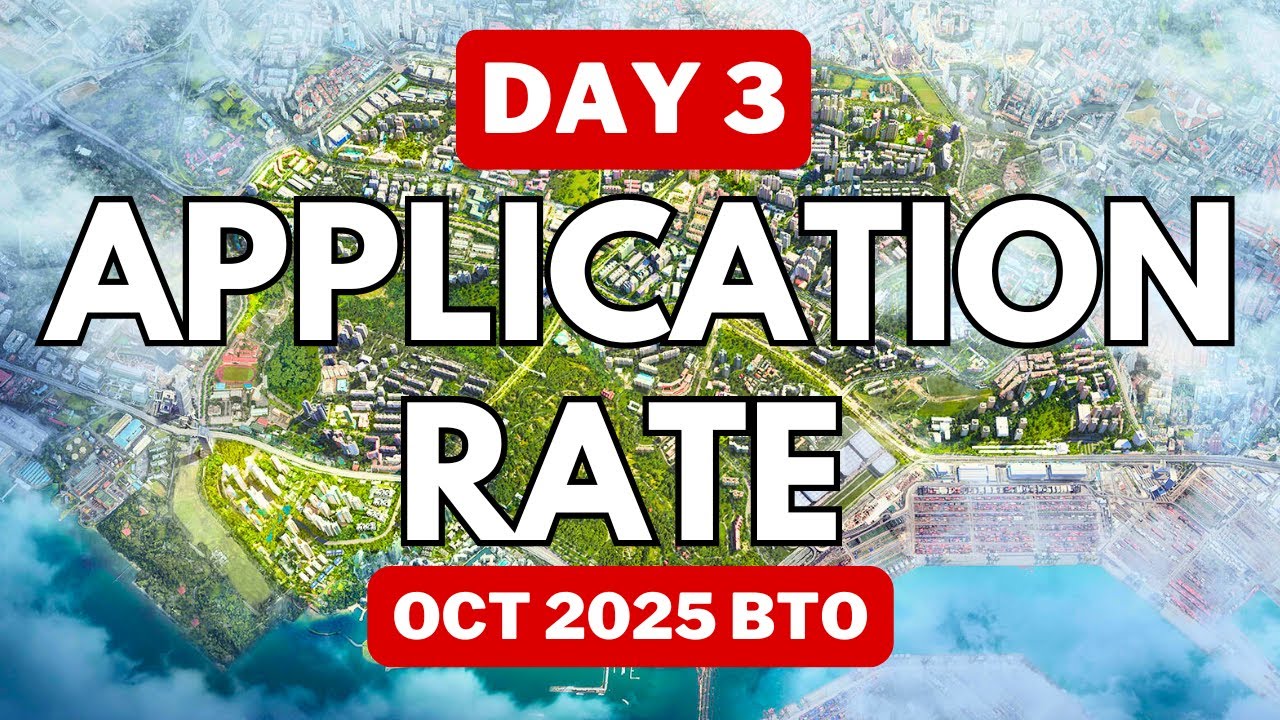 Последние данные по подаче заявок на BTO: октябрь 2025 г., BTO в Сингапуре (день 3) от HDB