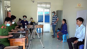 Nỗ lực của Công an Đồng Tháp trong đợt cao điểm cấp Căn cước công dân