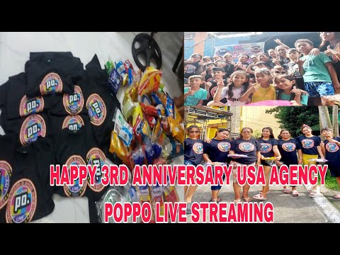 GET TOGETHER USA FAM FOR 3RD ANNIVERSARY USA AGENCY poppo live