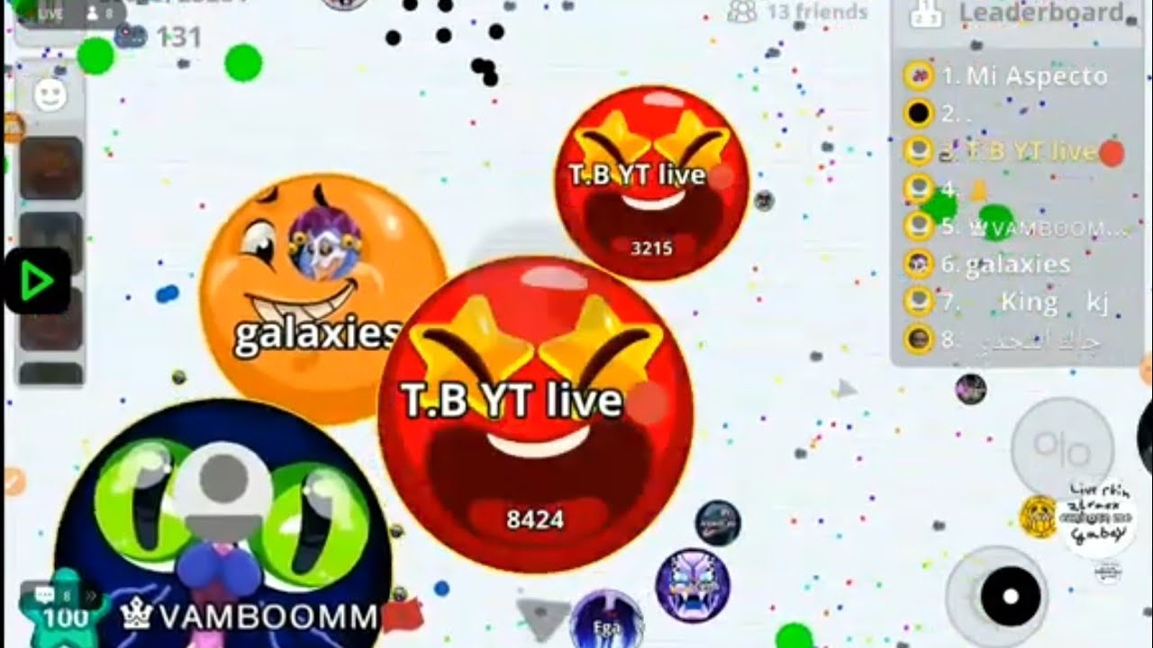 mobile agario live 248 - gukbintv on Twitch