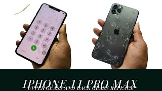 Replacement iphone 11 pro max upper glass