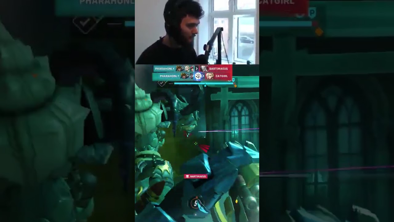 Trying to dodge D.VA Bomb IRL