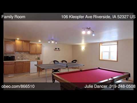 106 Kleopfer Ave, Riverside, IA home video tour
