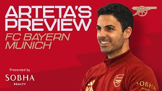 PRESS CONFERENCE | Mikel Arteta previews FC Bayern Munich | Team news, Harry Kane and more | UCL screenshot 1