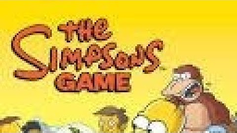 The Simpsons Game Gameplay part 1 (Ppsspp)