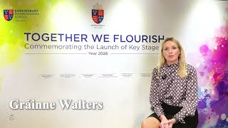 Year 7 and Year 8 Launch:  Congratulatory Video From Gráinne Walters
