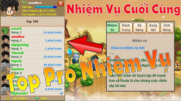 Ngọc Rồng Online - Thực Hiện Nhiệm Vụ Cuối Cùng Sv8 Cái Kết Nhận Ngay Top Khủng