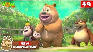 new baby bears compilation 49 bablu dablu cubs new funny cartoon in hindi for kids wow kidz