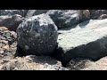 Redondo Beach Breakwall rocks Walking