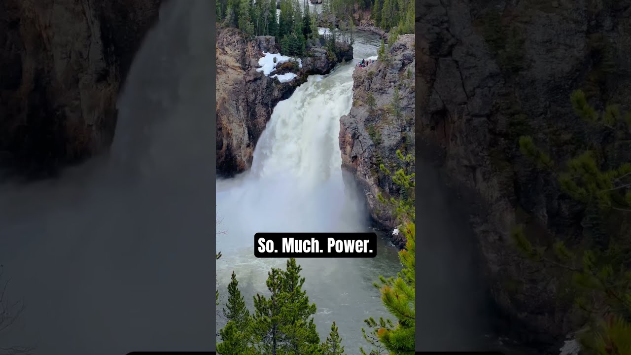 Upper Falls Of Yellowstone