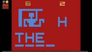 Hangman (ATARI 2600) Longplay