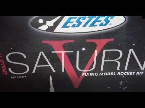 Estes Apollo Saturn V Build Progress, IT'S HUGE!